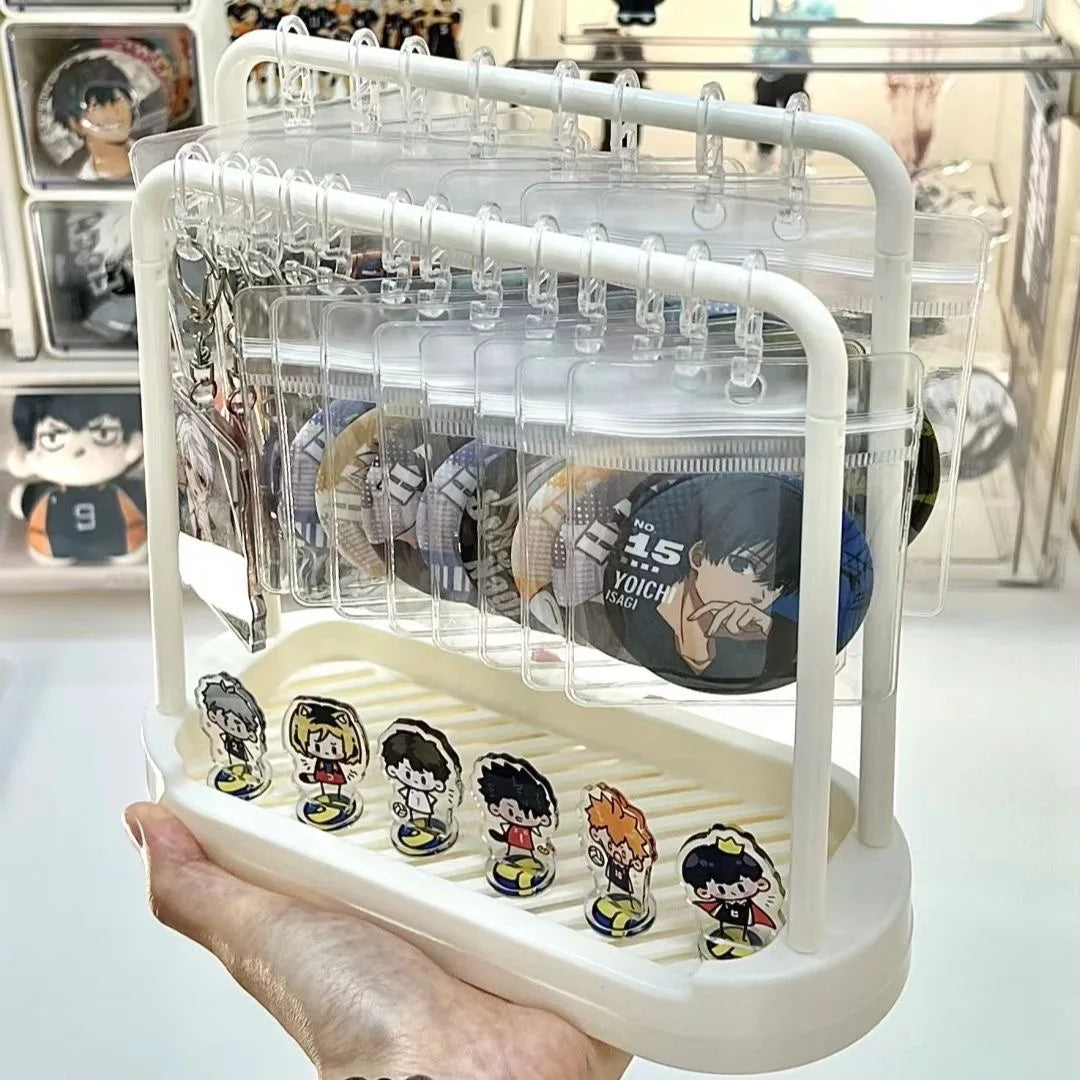Display Stand Simple Jewelry Storage Baroque Style Desktop Decoration Ornament Compact Size Fashion Accessory Organizer
