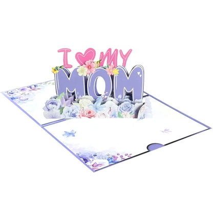 3D Pop-Up Happy Birthday Rose Card - Perfect for Anniversaries, Mother's Day, Weddings - Greeting Women,Youngsters with Envel