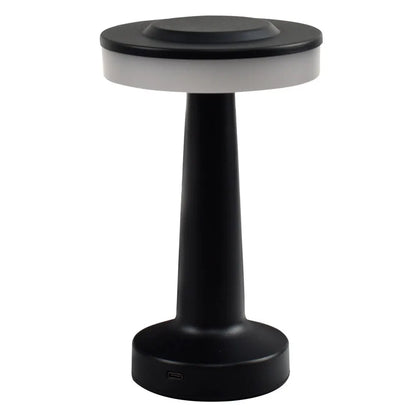 UFO Table Lamp Metal Touch Decor for Bar Coffee Table Restaurant Decoration Light Desk LED Rechargeable Night Lights Bedroom 