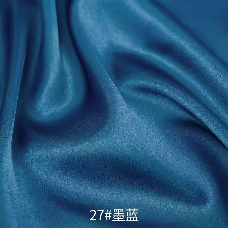 0.5m/1m/2m Satin Fabric Lining Soft and Shiny Silk-Like Material,for Clothing and Lining, Garments, DIY Craft, and Gift Wrapp