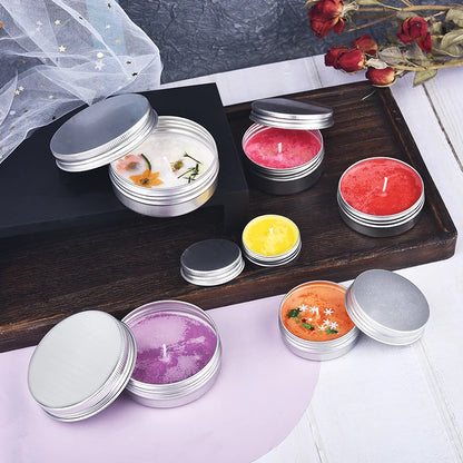 Candle Making Supplies Kit DIY Candle Wax Melting Tools Handmade Aromatherapy Jars Mould Wicks Sticker DIY Candle Making Tool