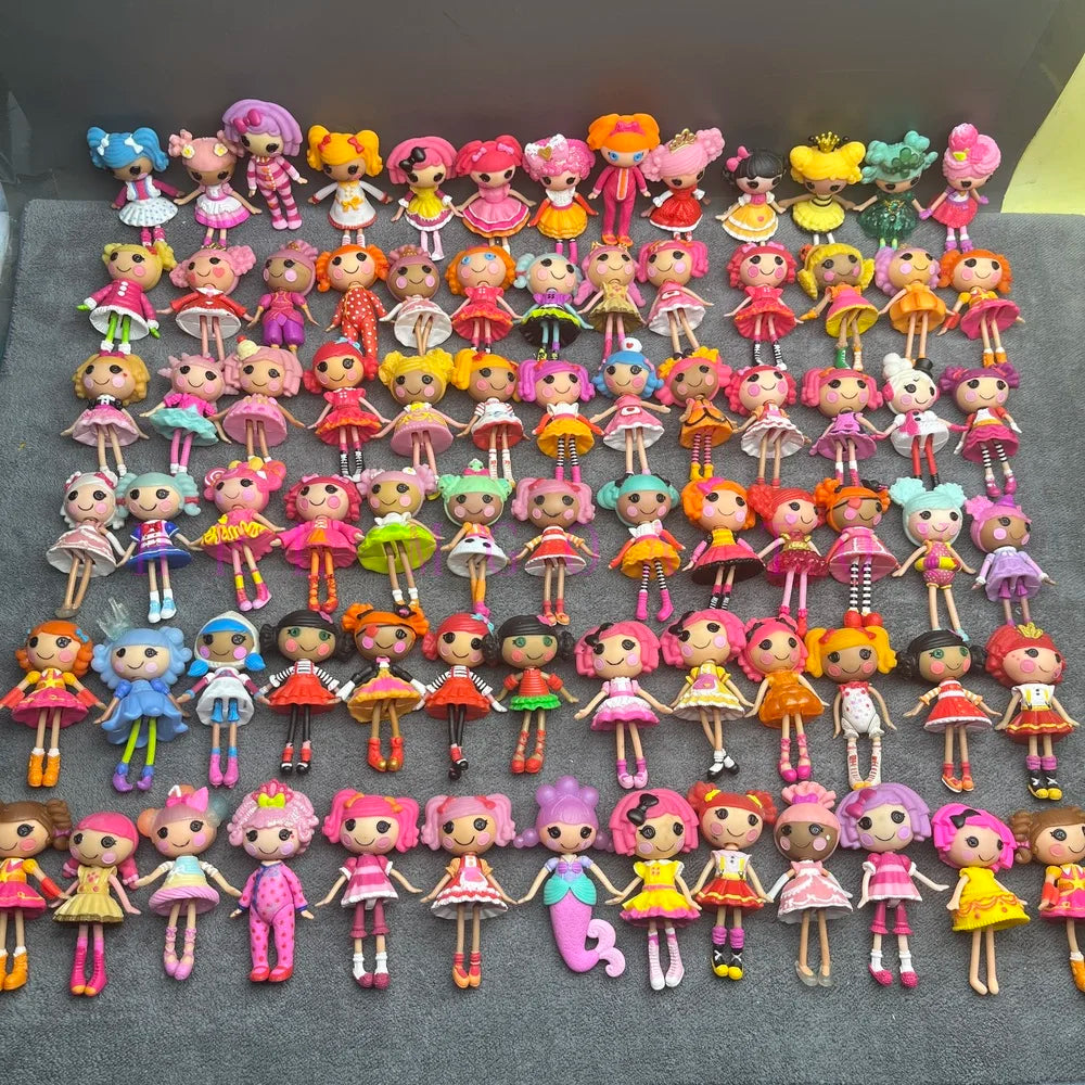 Original 8-10cm Lalaloopsy Little Sister Multi-style Dolls PVC Girls' Holiday Gift Collection Toys