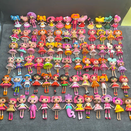 Original 8-10cm Lalaloopsy Little Sister Multi-style Dolls PVC Girls' Holiday Gift Collection Toys