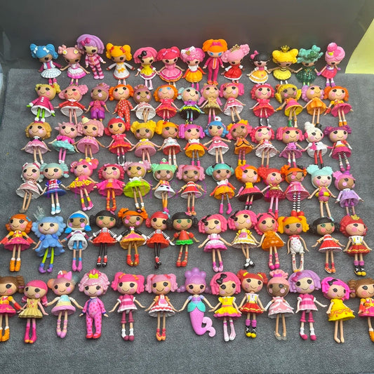 Original 8-10cm Lalaloopsy Little Sister Multi-style Dolls PVC Girls' Holiday Gift Collection Toys