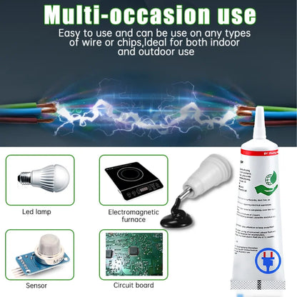 Waterproof Liquid Electrical Tape Rubber Insulating Cable Wire Coat Glue Insulation Adhesives Sealer Home Fix Line Glue