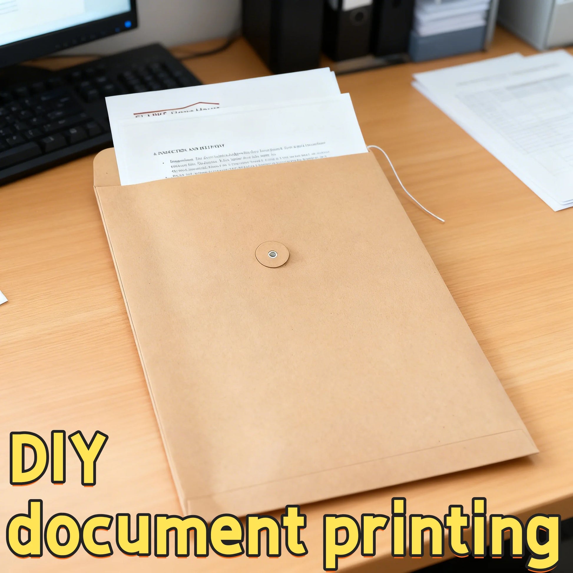 DIY Custom File Printing - Personalized for Your Company Documents letter| we will For You