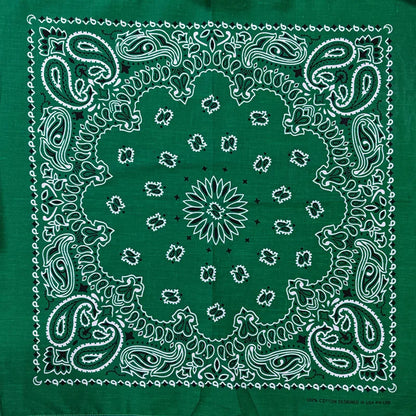 New Fashion Hip Hop 100% Cotton Bandana Square Scarf 55cm*55cm Black Red Paisley Headband Printed For Women/Men/Boys/Girls - 