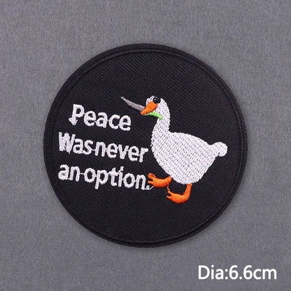 Warning Letters Embroidery Patches For Jeans Good Vibes Iron On Patch Thermoadhesive Patches For Clothes Applique Stickes Log