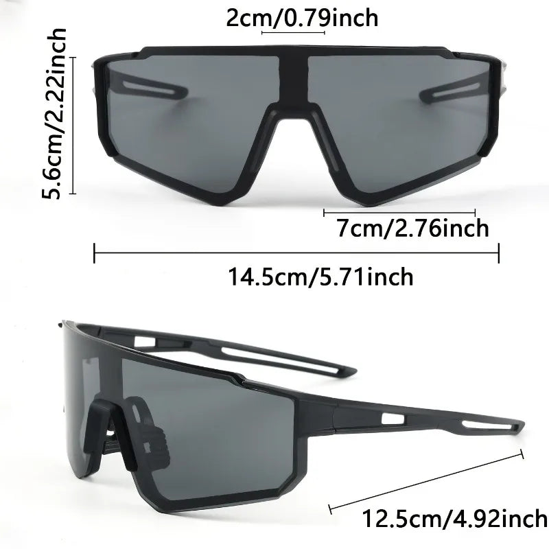 1pc Men'S Large Frame Fashion Glasses Lightweight & Durable for Daily Life & Activities Casual Style Ordinary Decorative Glas
