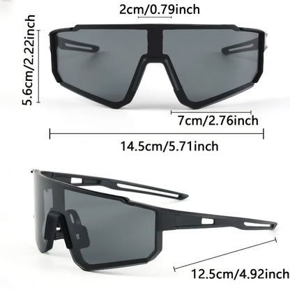 1pc Men'S Large Frame Fashion Glasses Lightweight & Durable for Daily Life & Activities Casual Style Ordinary Decorative Glas