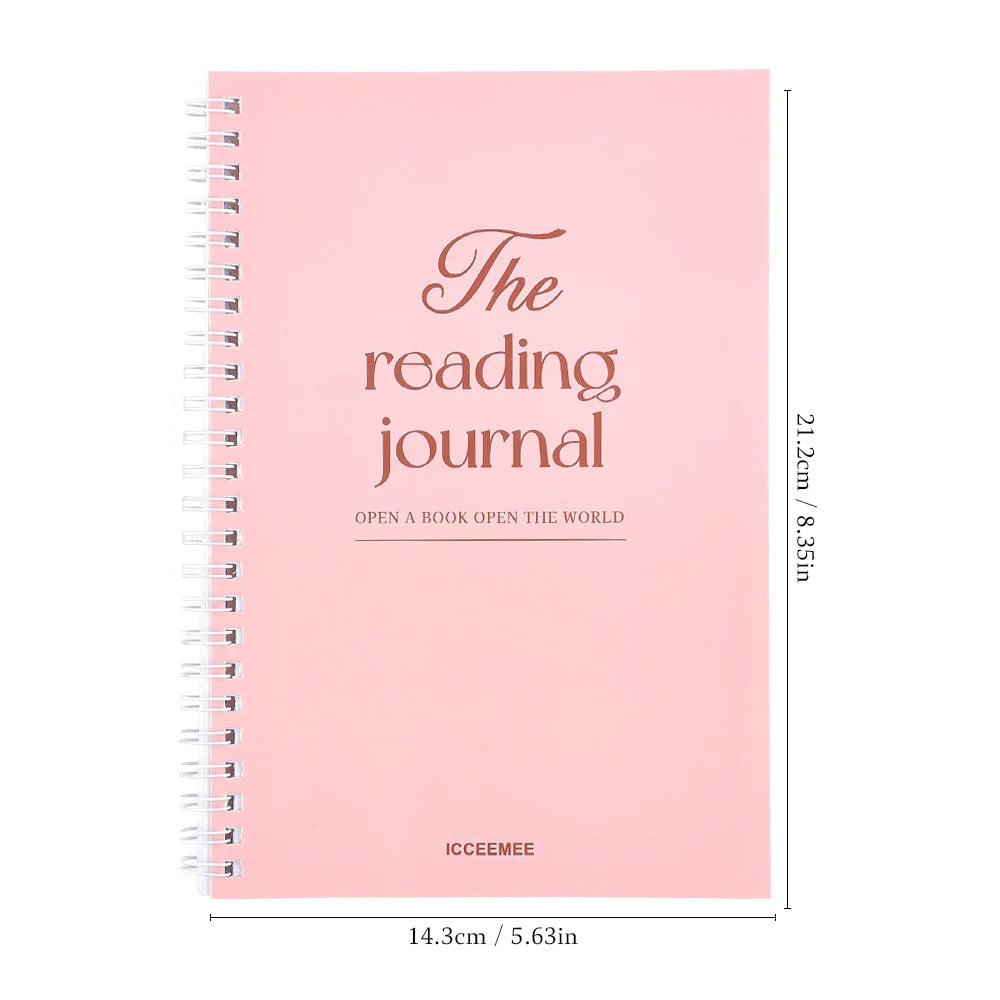 112 Pages Reading Log Journal Built-in Book Review Pages Planning Design For Reading Enthusiasts Students Teachers
