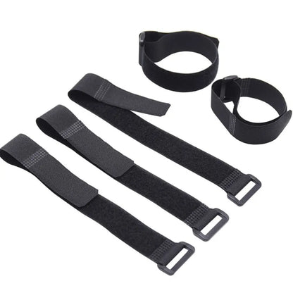 10-100pcs Reusable Hook and Loop Tie-downs Adjustable Nylon Cable Ties Nylon Fasteners Cord Straps Organizer for Securing Wir