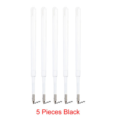 98mm1.0mm Ballpoint Pen Refills For Parker Pens Medium Point Blue Red Black Ink Rods For Writing Office Stationery - 5 Pieces