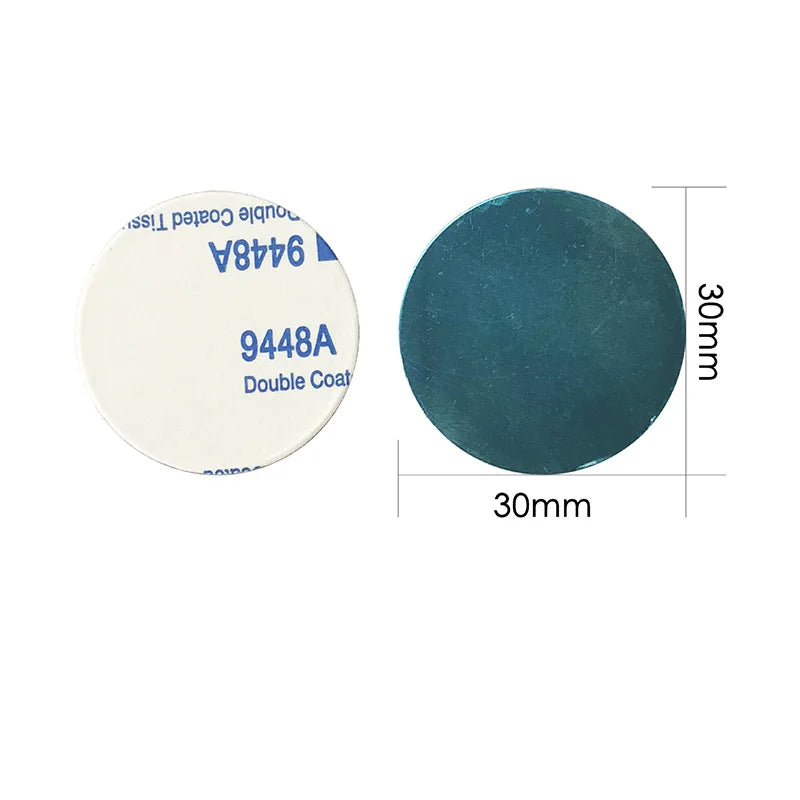 1/20Pcs Magnetic Metal Plate For Magnetic Car Phone Holder Universal Iron Sheet Sticker Stand Mobile Phone Magnet Holder Moun