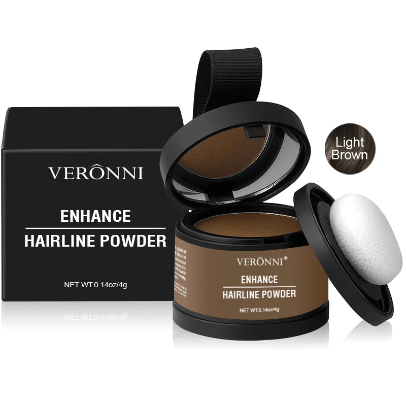 14 Color Hair Line Powder Black Root Up Natural Instant Waterproof Hairline Shadow Concealer Coverage Paint Repair Fill In Ha
