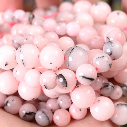 Natural Stone Beads Lava Jaspers Tiger Eye Quartz Agates Round Loose Beads for Jewelry Making DIY Bracelet Accessories 4-12MM