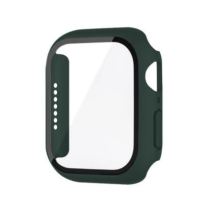 Tempered Glass+Case For Apple Watch 38mm 40mm 41mm 42mm 44mm 45mm 46mm Screen Protector Protective Cover iWatch 10 8 7 9 6 SE