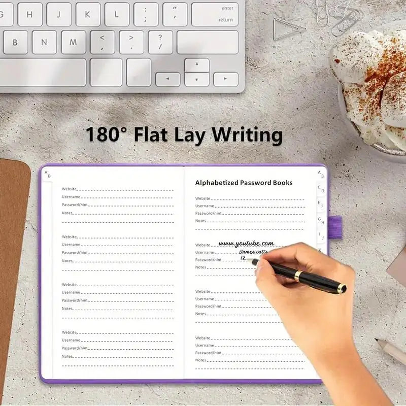 Password Keeper Journal - Organize & Store Passwords Alphabetically with College Ruled Pages, Perfect for Home & Office Organ