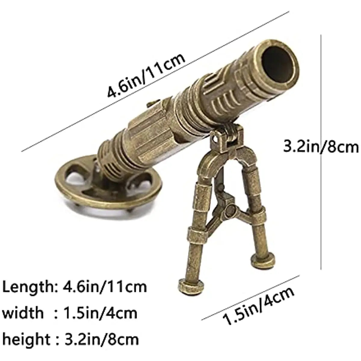 Military Weapons Toy, Fireable Mini Mortar Launcher Toys, Tabletop Decorations And Collectibles,Children Educational Toy, Gif