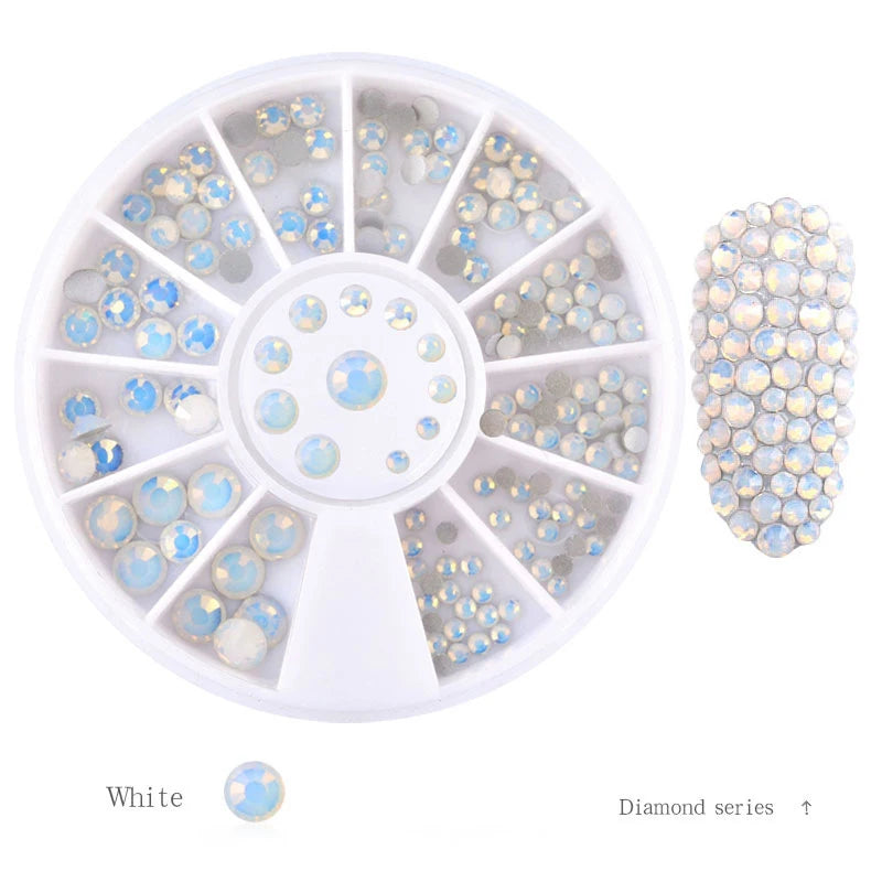 nail parts nail art glitter rhinestone Crystal gems jewelry Bead Manicure decoration accessories nail supplies for profession