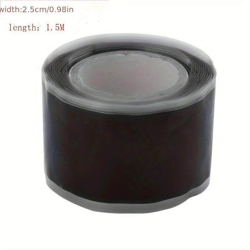 YITAPE Self Fusing Silicone Tape Waterproof Pipe Repair Tape for Leakage Seal 2.5cm*1.5M Emergency Rubber Hose Bonding Tape -