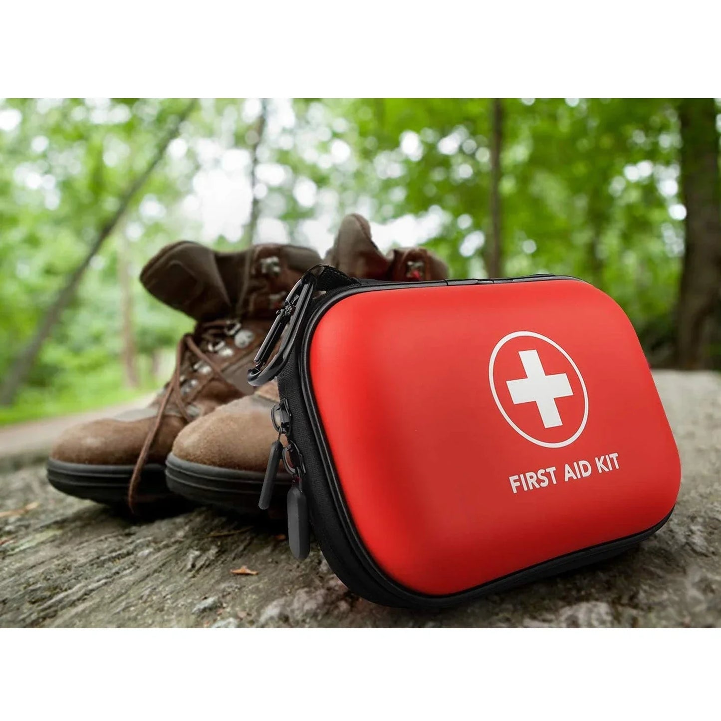 Empty Medical First Aid Storage Bag Sanke Small PU EVA Bag Case for Household Outdoor Travel Camping Equipment Medicine Survi