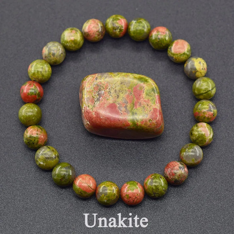 5A Natural Tiger Eye Bracelets Men Women Charm Natural Stone Jewelry Health Protection Soul Healing Couple Crystal Bead Brace