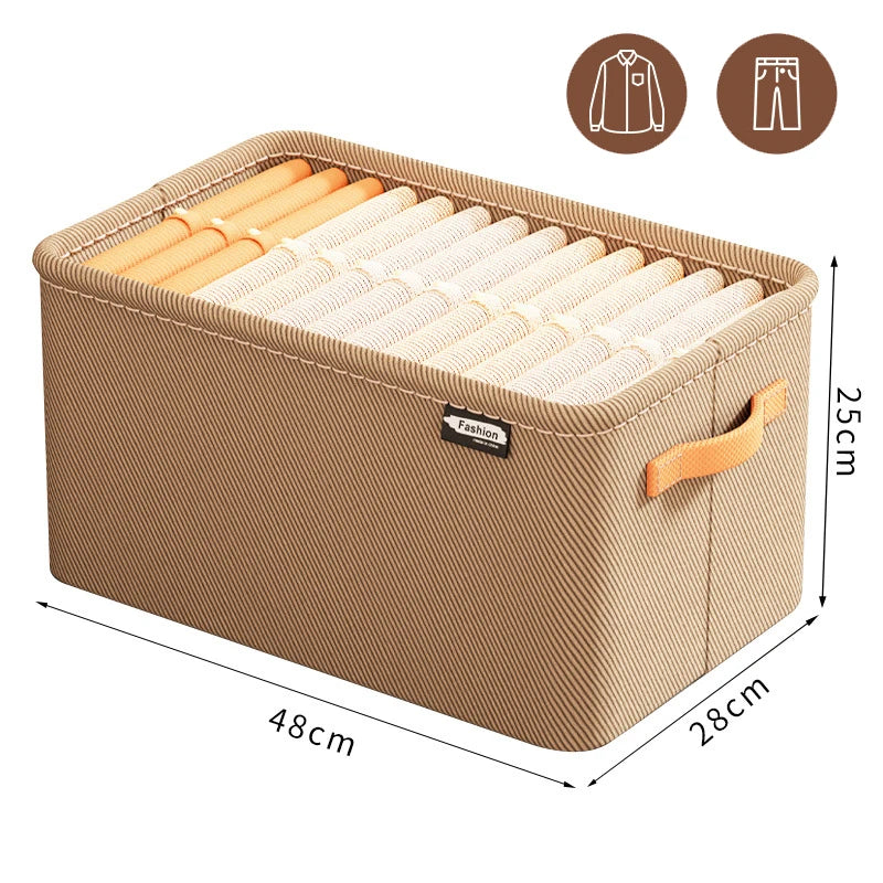 Thicken Clothes Organizer Pants Sweater Storage Cabinets Drawers Organizer Jeans Storage Box Wardrobe Clothes Storage Organiz