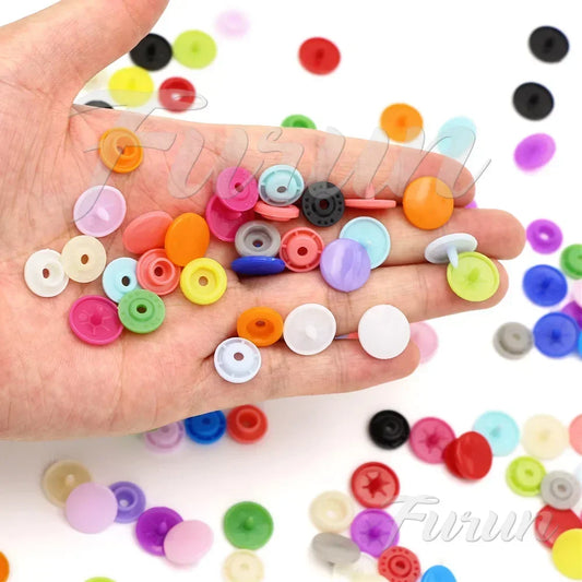 Button Maker Set, 48-Piece Parts, Circle Cutter, Picture Included, for DIY Crafts and Scrapbooking