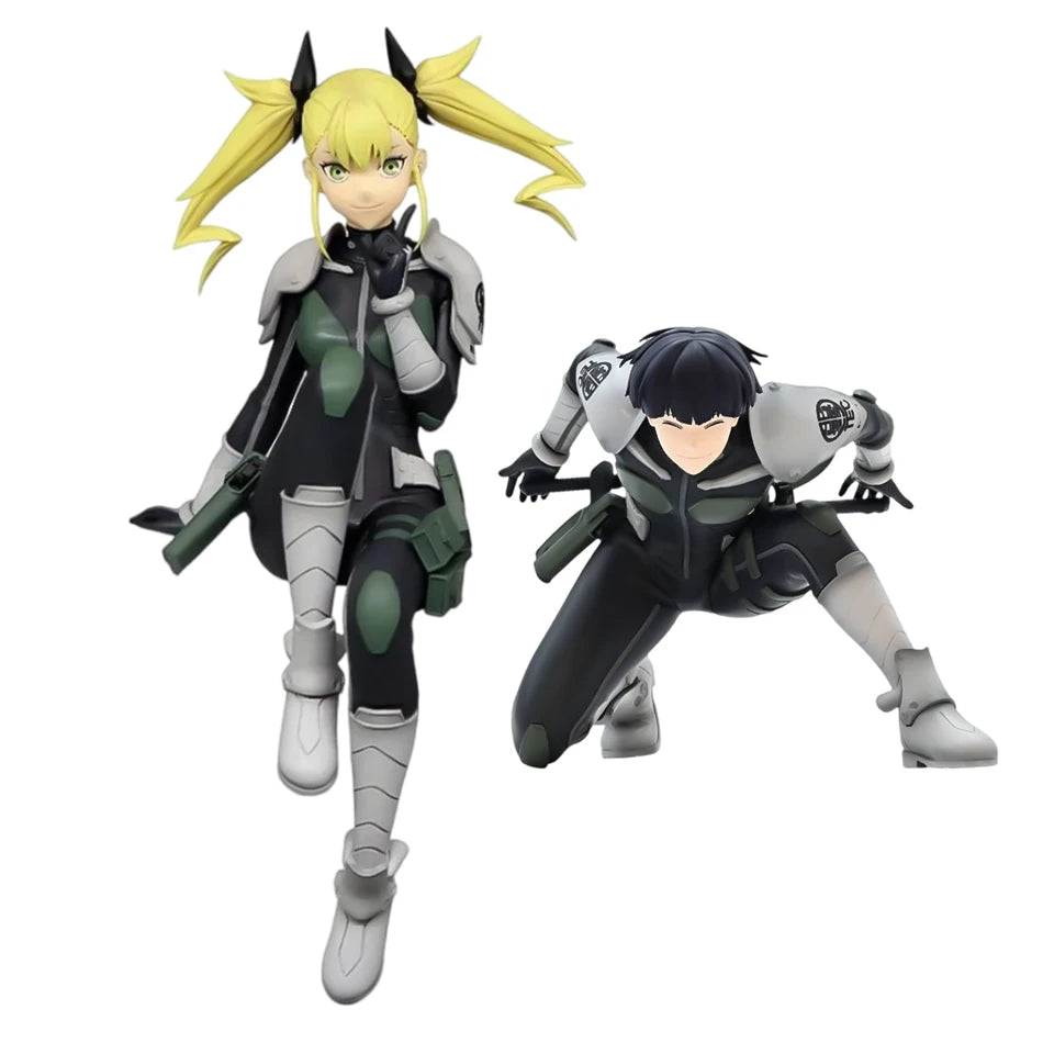 8/15cm Anime Figurine Kaiju No. 8 Soshiro Hoshina Kikoru Shinomiya Action Model Pvc Toy Collection Desktop Accessories Gift -