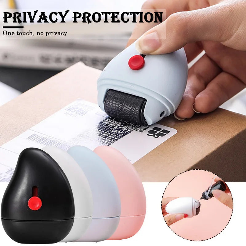 Theft Protection Roller Stamp for Privacy Confidential Data Guard Your Security Stamp Roller Privacy Seal Roller Theft Protec