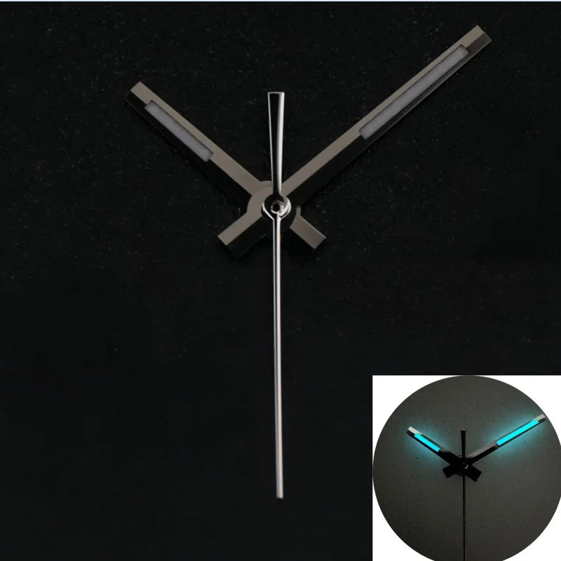 Quality Index 8 Colors Polished Silver Gold Watch Hands C3 Bgw9 Green Blue Bright Luminous For Nh35 Nh36 NH34 Movement Seik M