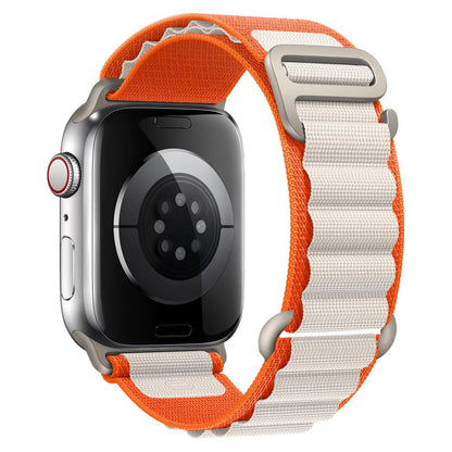 for Apple watch Straps 45mm 46mm 49mm 42mm iwatch Band 44mm 40mm Nylon Alpine bracelet correa Series 10 9 8 7 6 11 SE Ultra 2