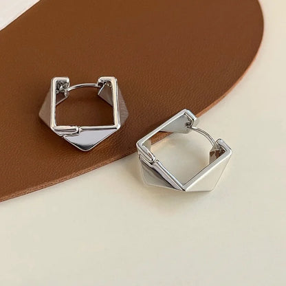 Trending French Punk Fan Hoop Earring For Woman New In 2025 Fashion Party Exaggerate Elegant Korean Earring Jewelry - y200s