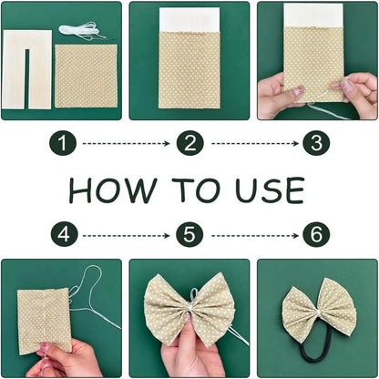 Bow Maker Templates Wood Bow Tie Boards Craft Sewing Tool for Ribbon Bow Making Hair Bows Gift Bows Crafts