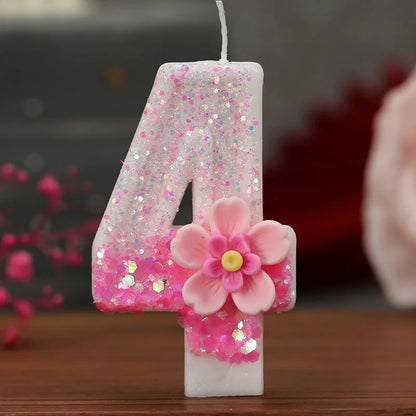Creative digital candle birthday cake decoration daily necessities birthday candle - 4