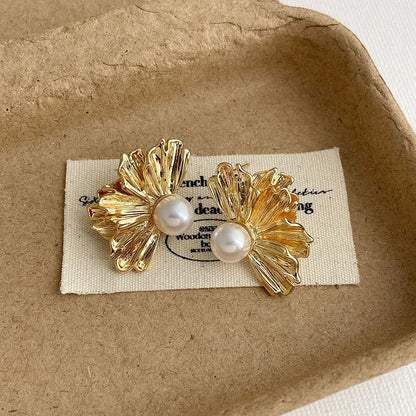 Vintage Geometry Irregular Eardrop Personality Asymmetry Dripping Oil Earrings for Women Fashion Daily Commuting Jewelry Gift