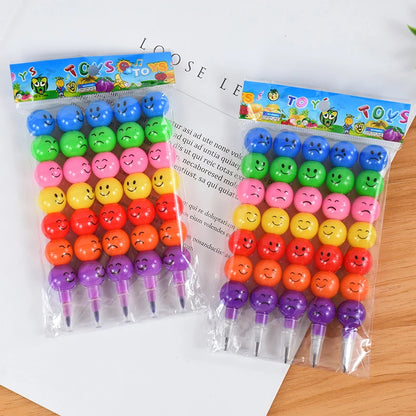 5/10Pcs Lollipop Building Block Crayon Pencil Painting Pen Kids Birthday Party Favors Pinata Fillers Back To School Stationer