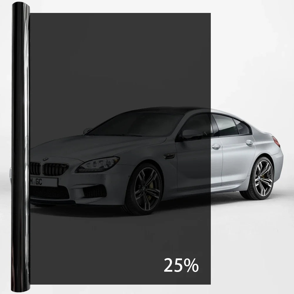 50cmx3/6m Car Window Privacy Tint Film Auto Vinyl Anti Look Glass Sticker Foils Ceramic Summer Solar UV Protector Mirror Film