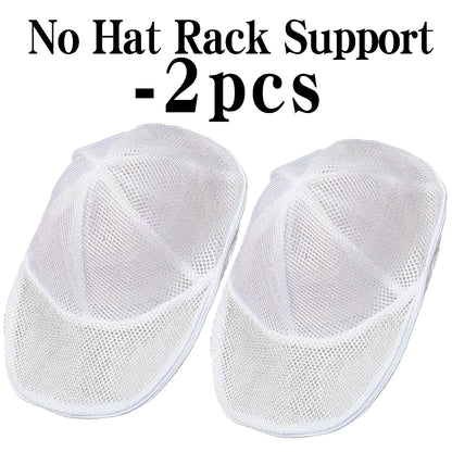 Washing Machine Hat Washing Protector Hat Cleaning Machine Washable Laundry Bag Anti-Deformation Secure Hat Storage Solution 