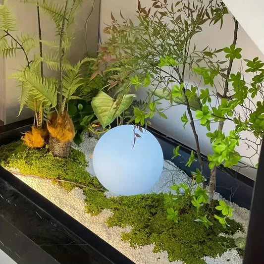 100cm*100cm Artificial Moss Carpet Aquascape Bionic Turf Fake Moss Micro-Landscaping Arrangement Lawn Bonsai Potted Plants Pa