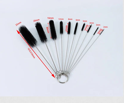 Nylon Brush Multi-Functional Tools Set Brush Spray Brush Cleaning Drink Straws Sewing Machines Paint Spray Guns Cleaning Brus