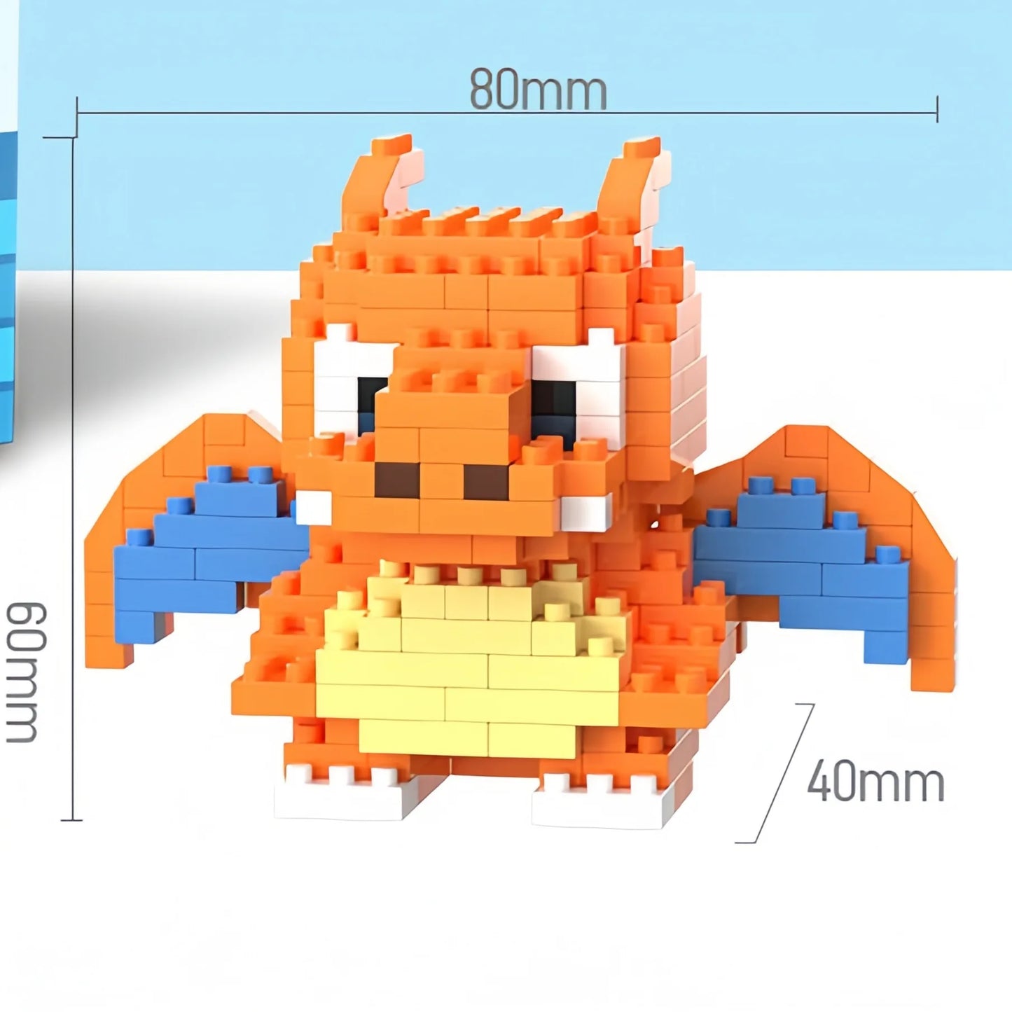 building block toys are luxurious children's toy models, suitable for educational DIY games for boys and girls, cartoon anime