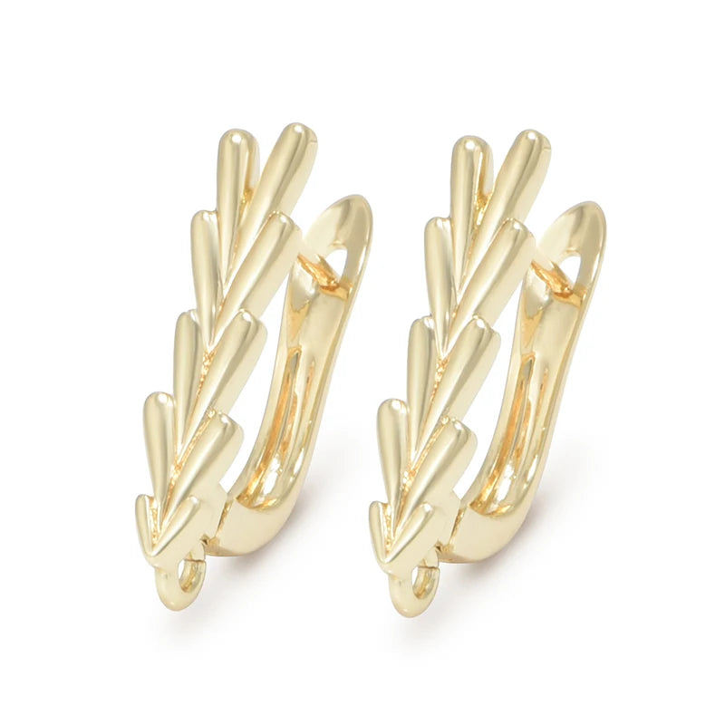 Silver Color Brass Earring Hooks for DIY Jewelry Making Handmade Silver Color Jewelry Accessories Findings Eawires