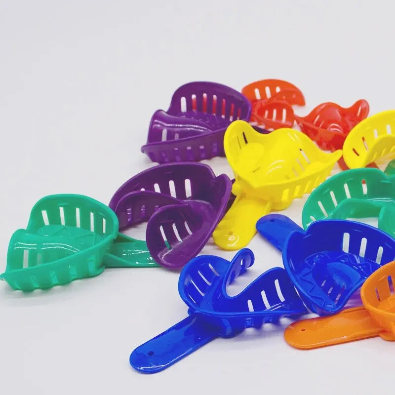 Disposable Dental Specialized Tools Dental Trays For Impressionsdental Trays Daily Care Rounded Edges For Cleaning Dental Too
