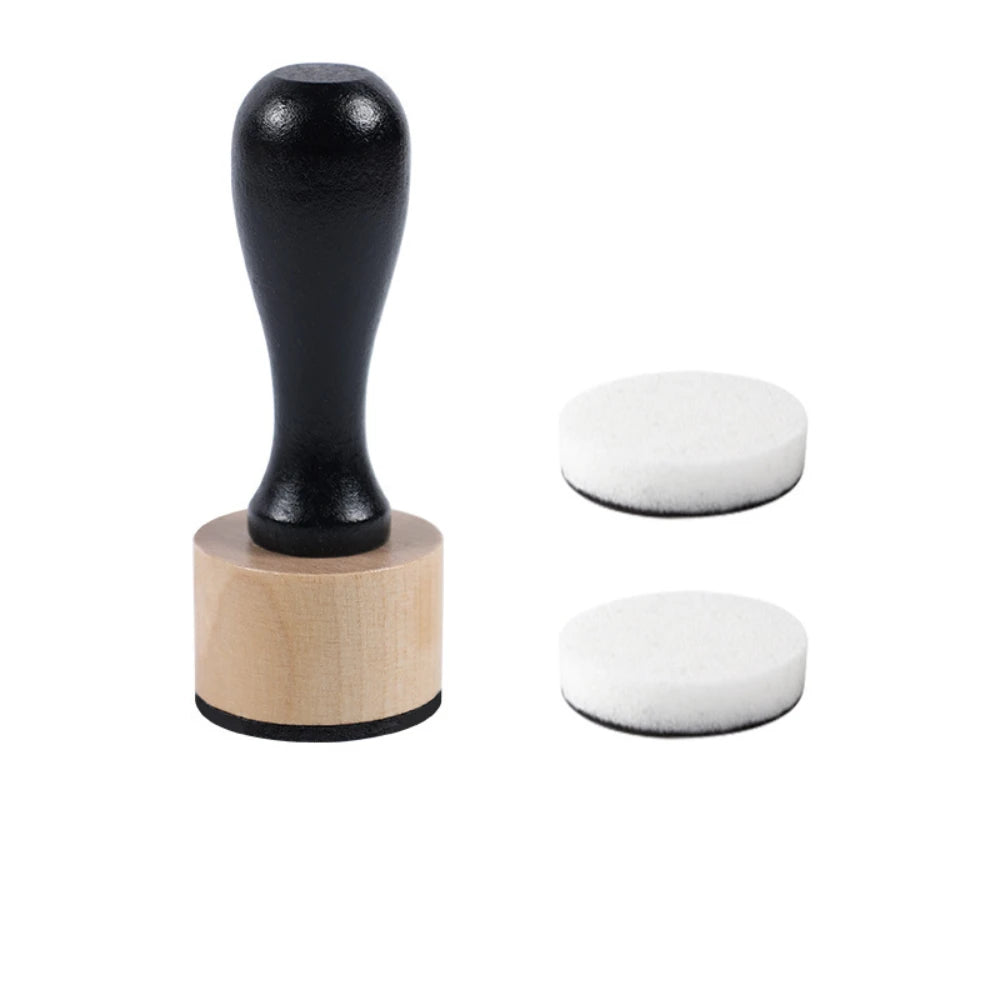 Mini Distress Stamping Tools For Card Making Pad Ink Sanding Disks Medium-Grit Sandpaper For Scrapbooking Craft Card - Black