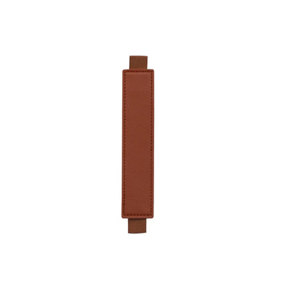 1pc PU Leather Elastic Notebook Band Holders Adjustable Pen Sleeve Pencil Pouch Holder Strap for Notebook Binder