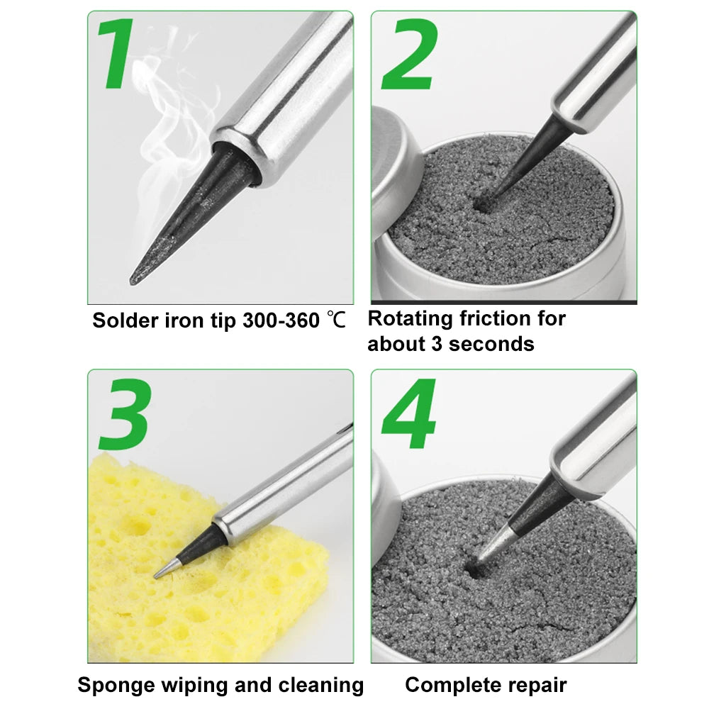 Soldering Iron Tip Refresher Non-stick Tin Solder Cream Clean Paste Oxide Solder Iron Tip Refresh Tip Tinner Activator