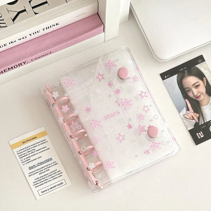 M5 Handbook inner Page 3-inch Card Booklet Loose Page DIY Binder Photocards Collect Book Diary Agenda Planner DIY Cover Album