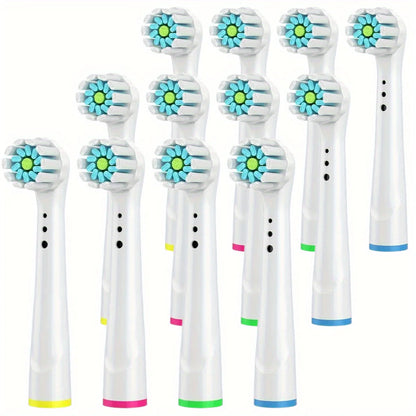 4/12/16/20 Pcs Replacement Toothbrush Heads Compatible with Oral-B Braun Professional Electric Toothbrush Heads Brush Heads -